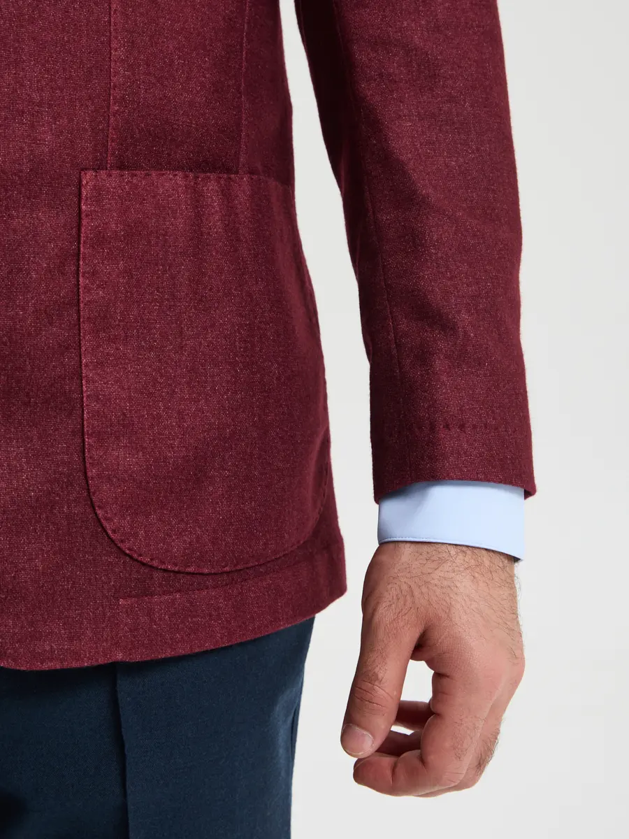 Пиджак шерстяной