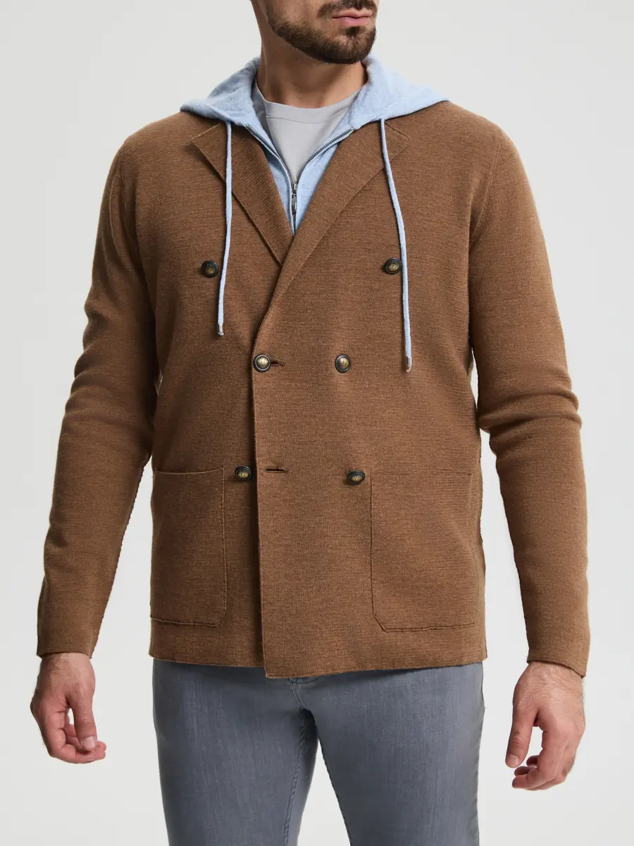 Пиджак шерстяной