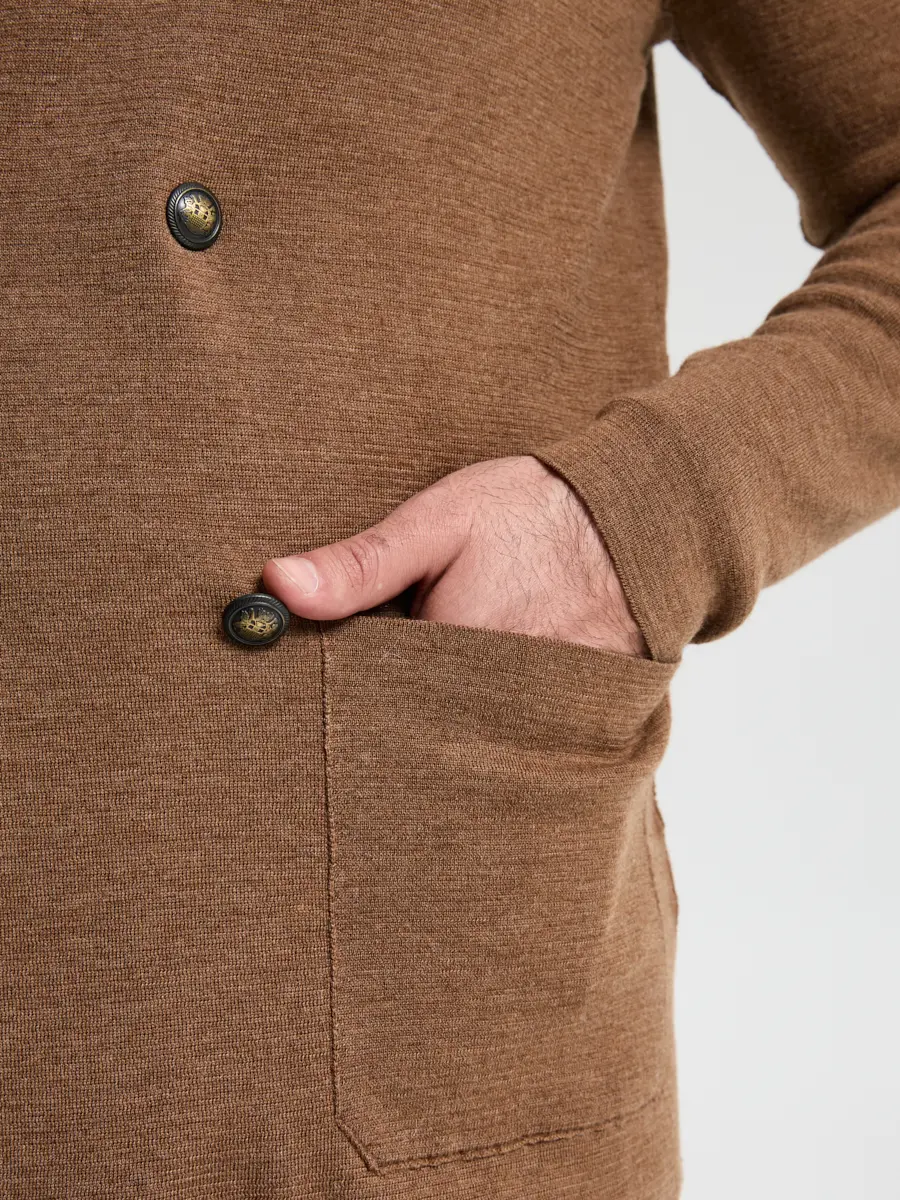 Пиджак шерстяной