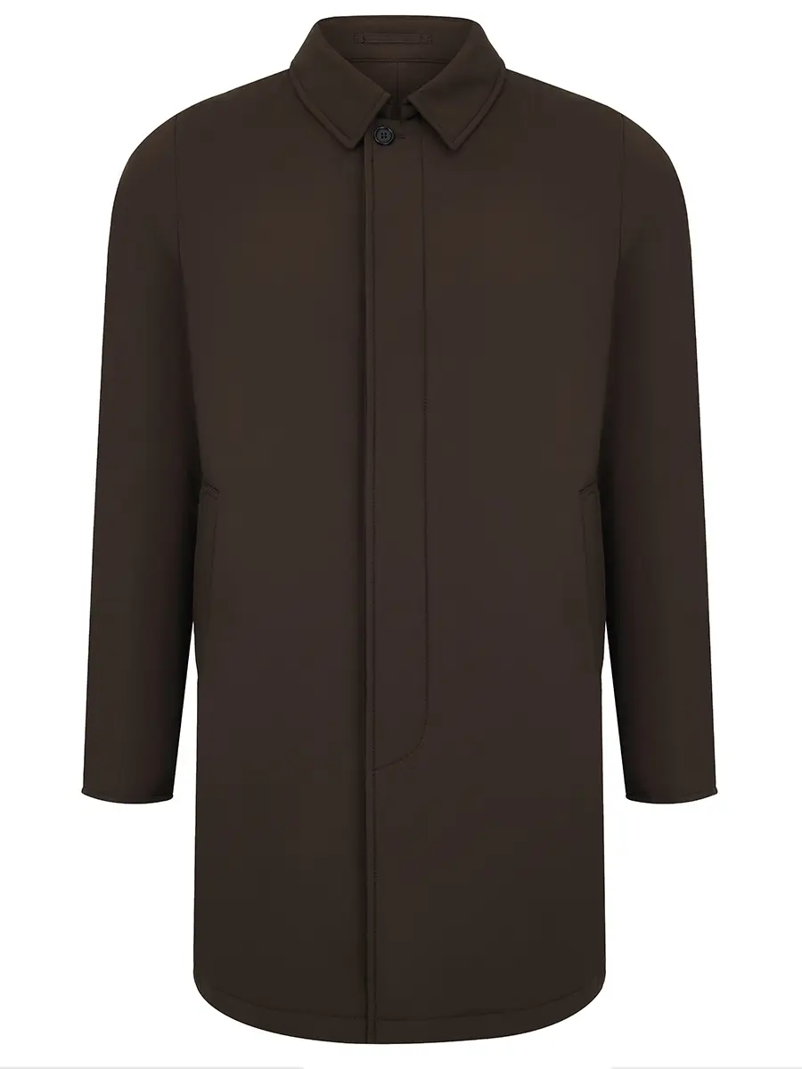 Плащ однотонный