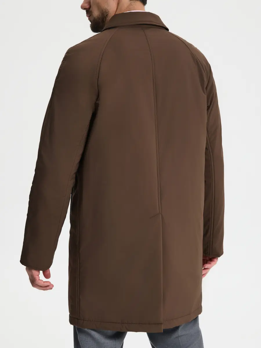 Плащ однотонный