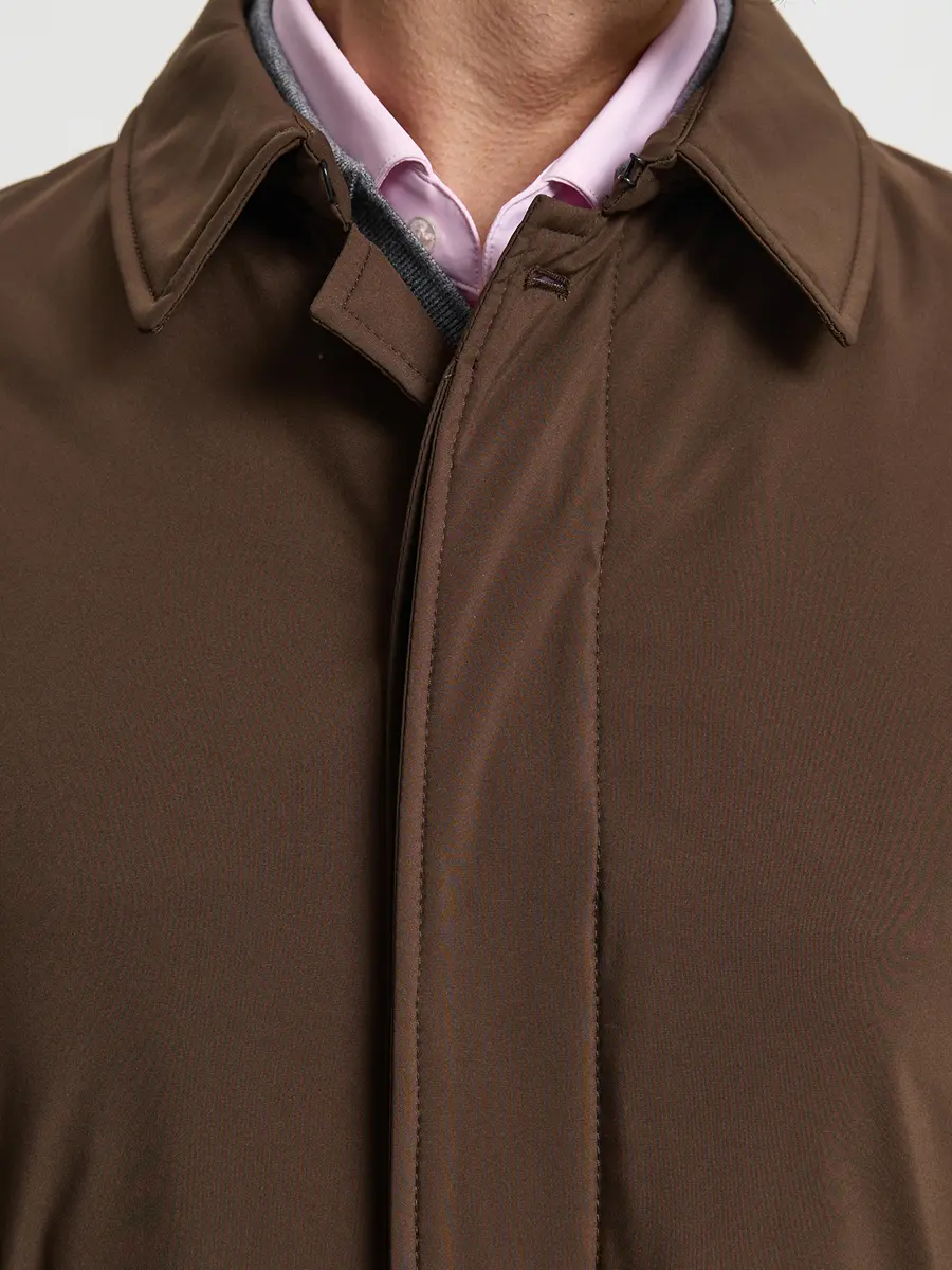 Плащ однотонный