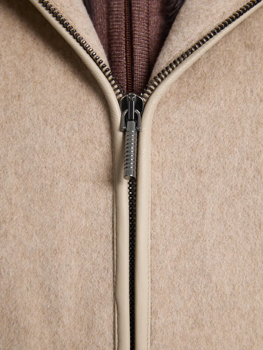 Бомбер шерстяной