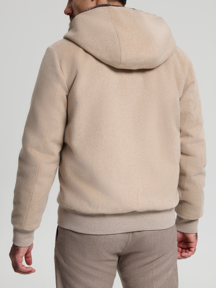 Бомбер шерстяной