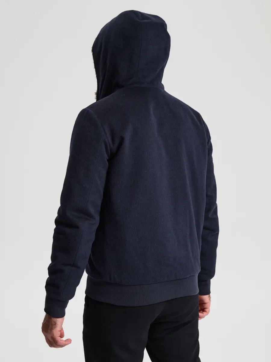 Бомбер шерстяной