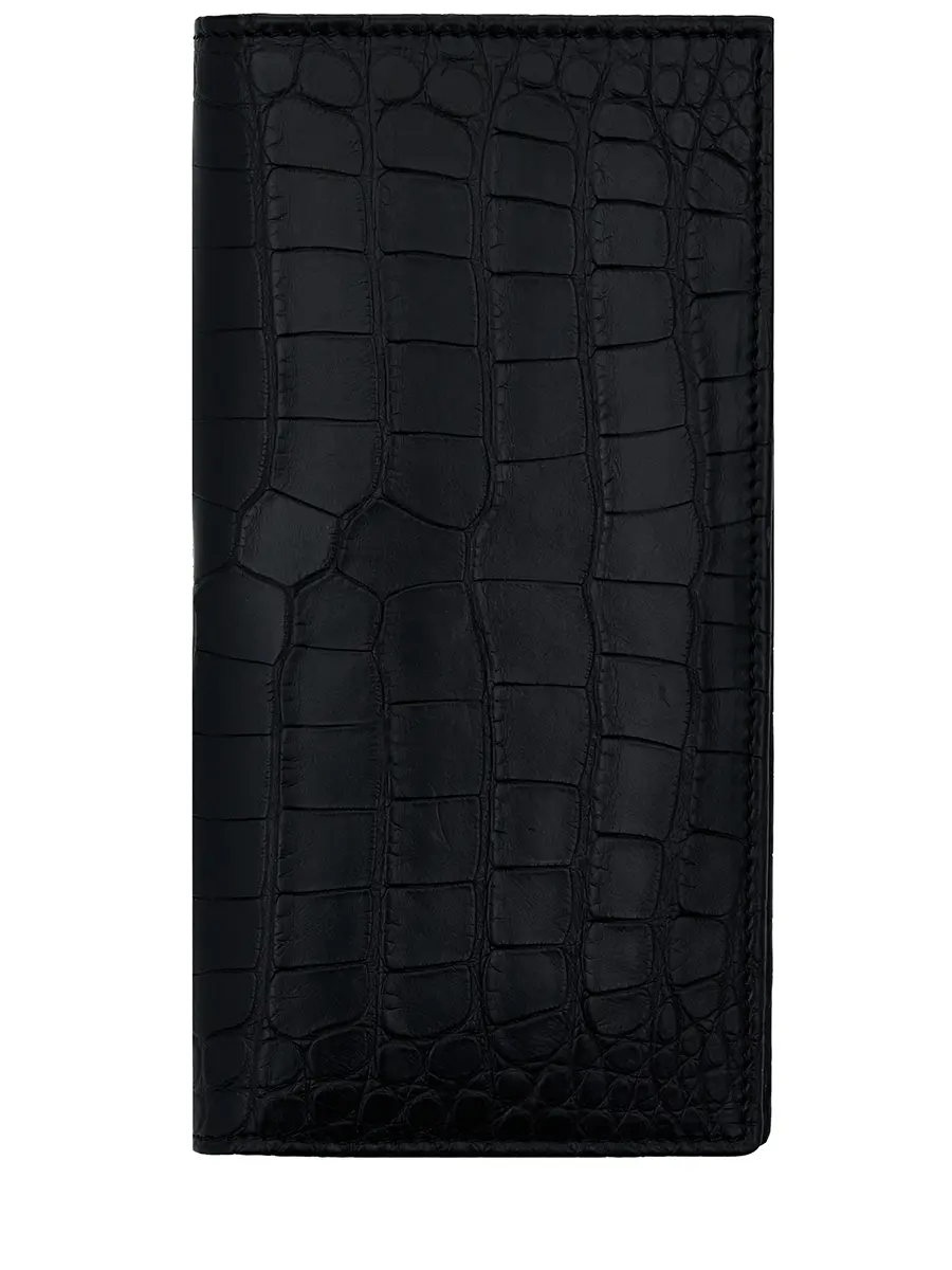Портмоне из кожи крокодила