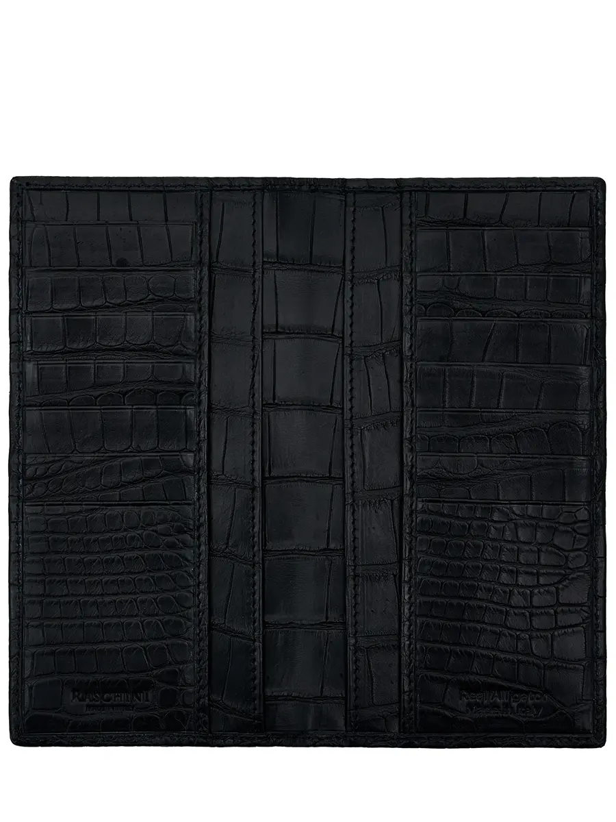 Портмоне из кожи крокодила