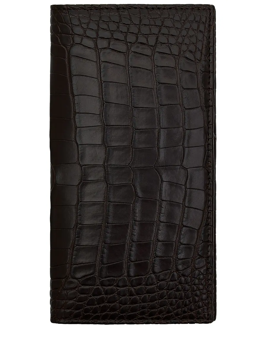 Портмоне из кожи крокодила