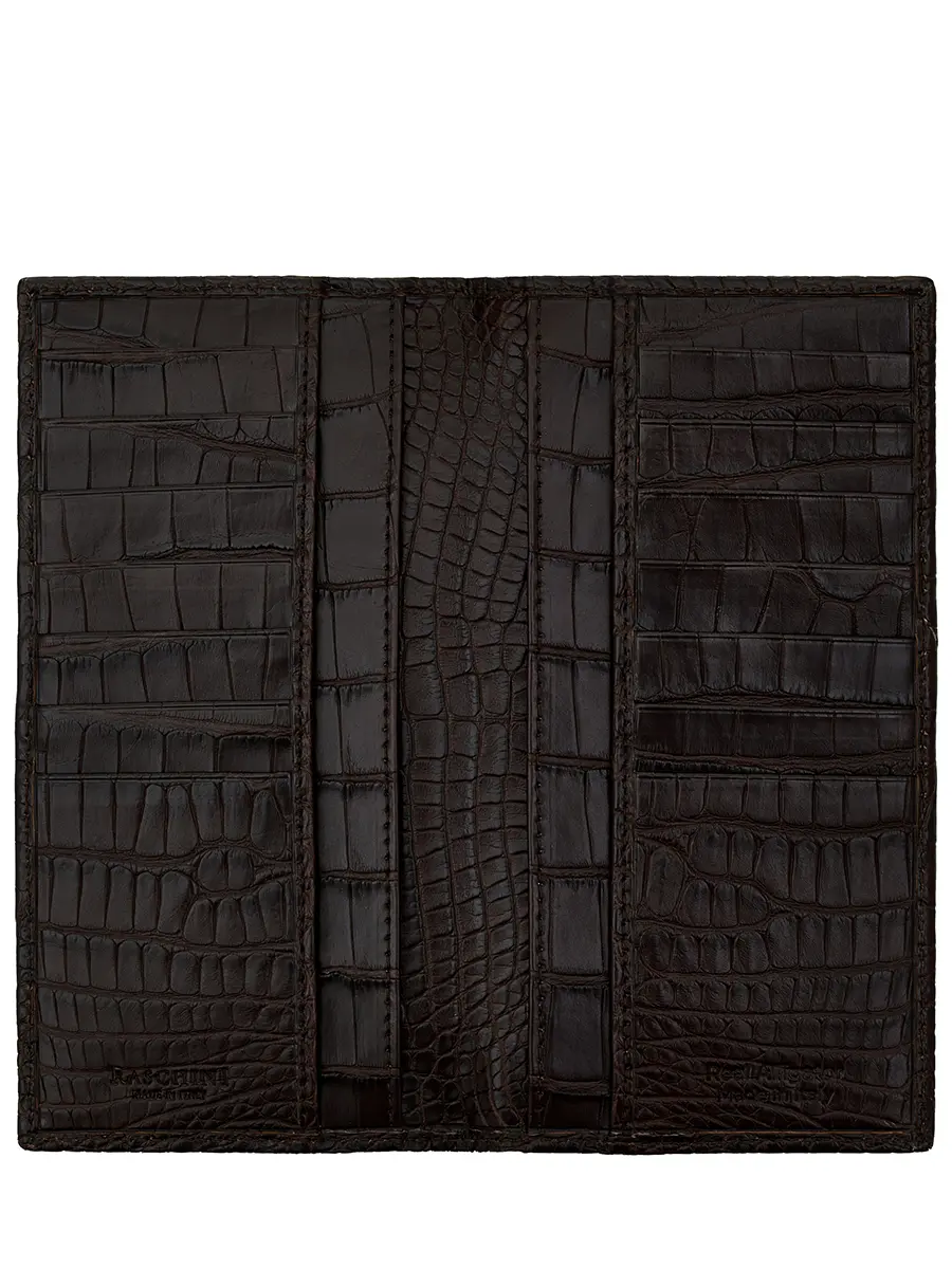 Портмоне из кожи крокодила