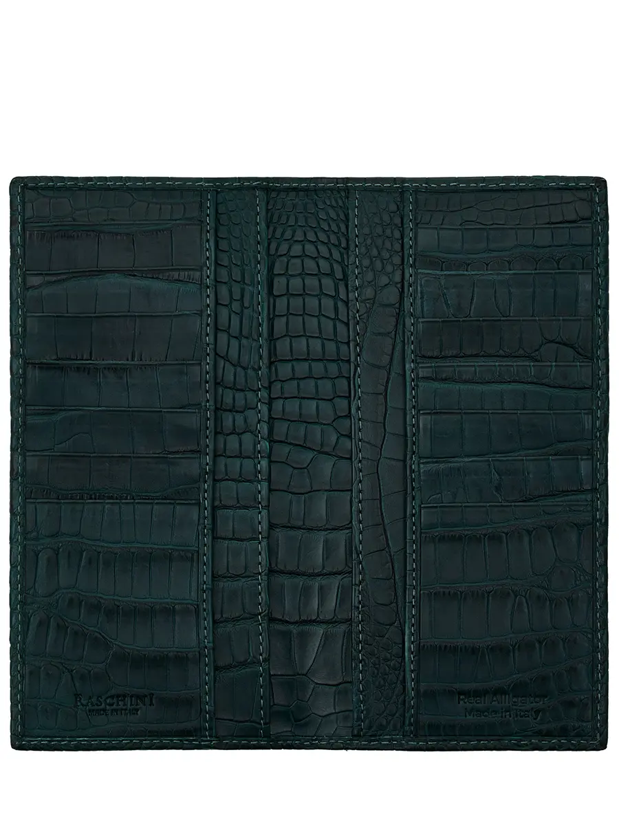 Портмоне из кожи крокодила