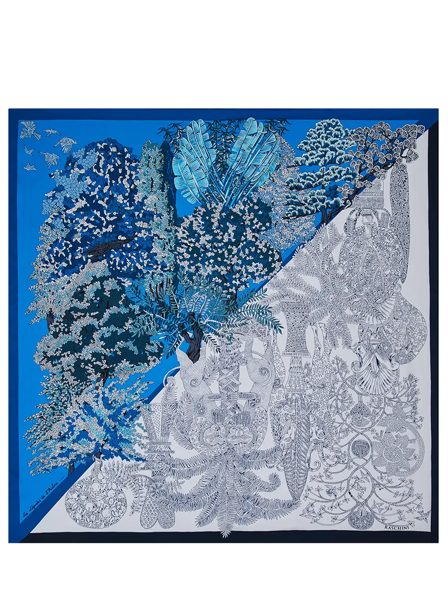 Платок шелковый