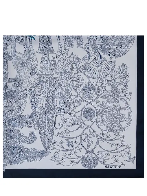 Платок шелковый RASCHINI