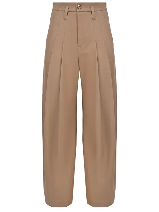 Брюки Baggy хлопковые BRUNELLO CUCINELLI