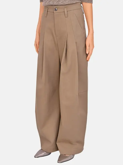 Брюки Baggy хлопковые BRUNELLO CUCINELLI
