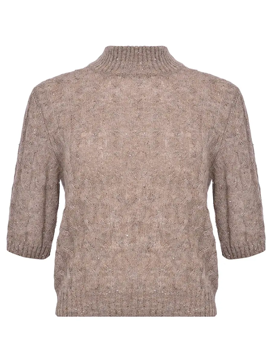 Джемпер с пайетками