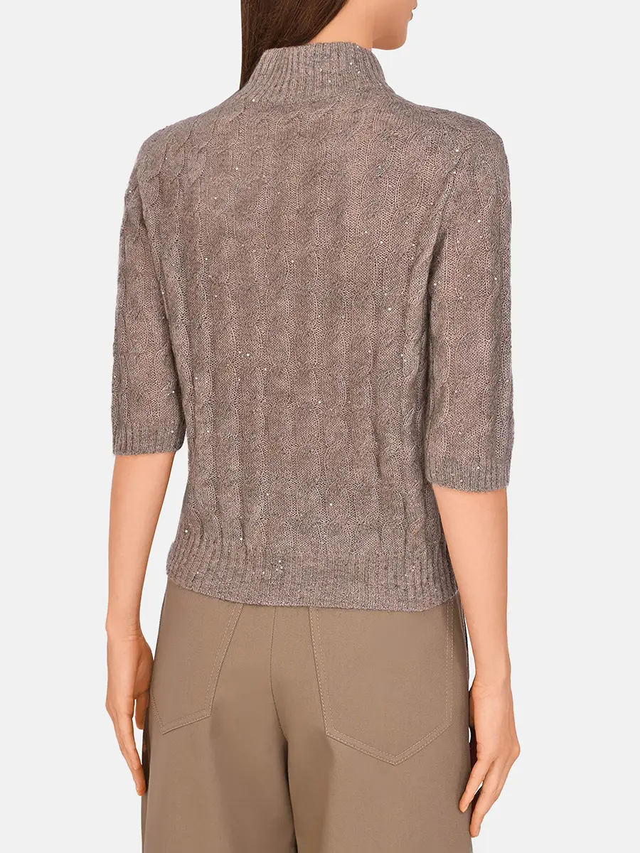 Джемпер с пайетками