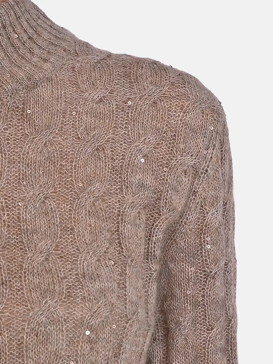 Джемпер с пайетками