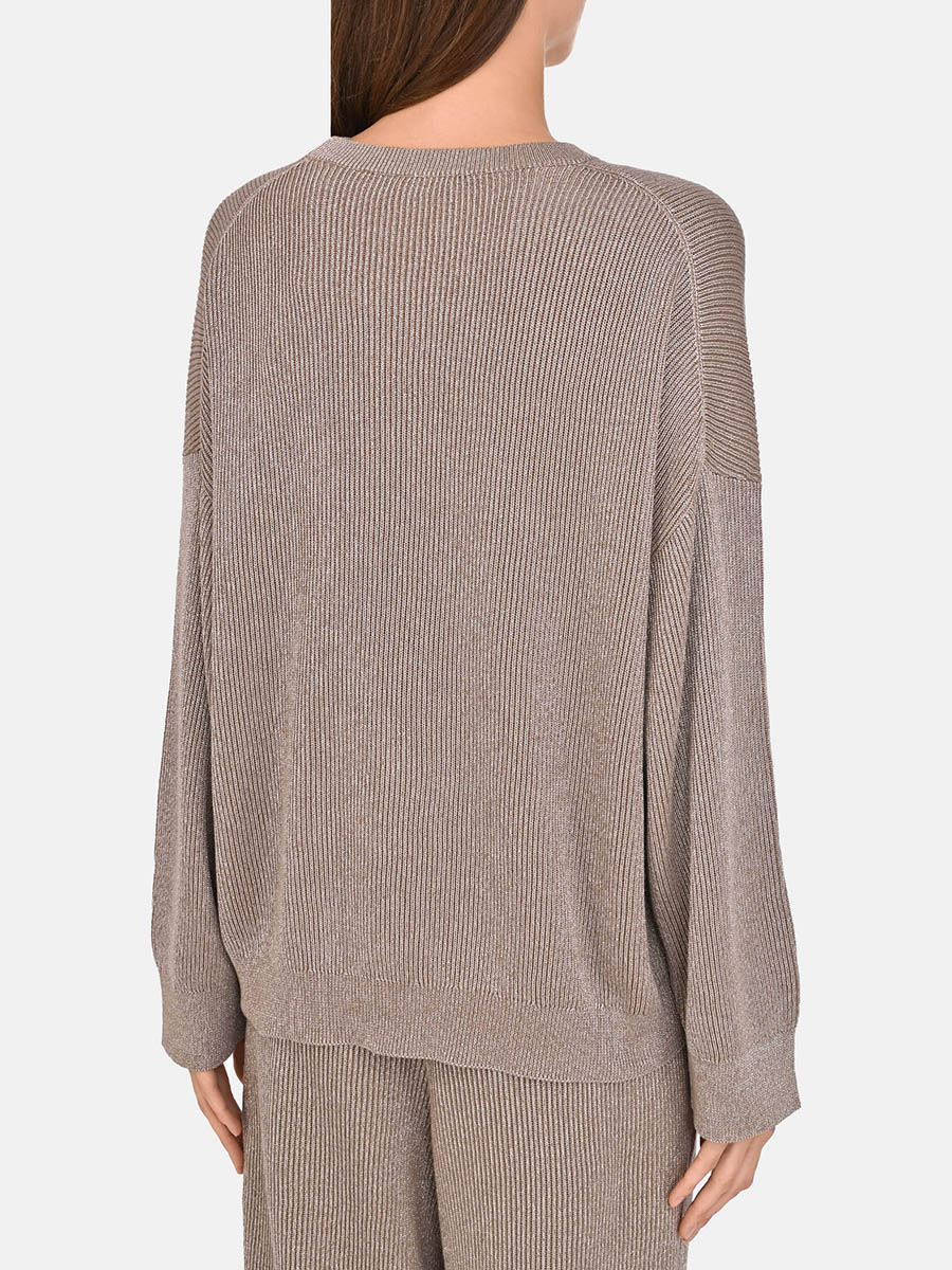 Джемпер из хлопка и вискозы