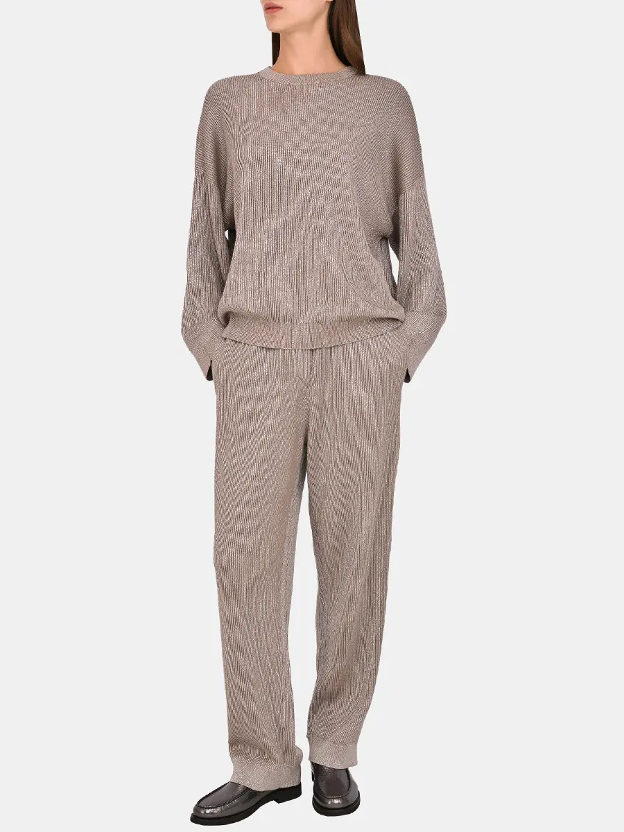 Джемпер из хлопка и вискозы