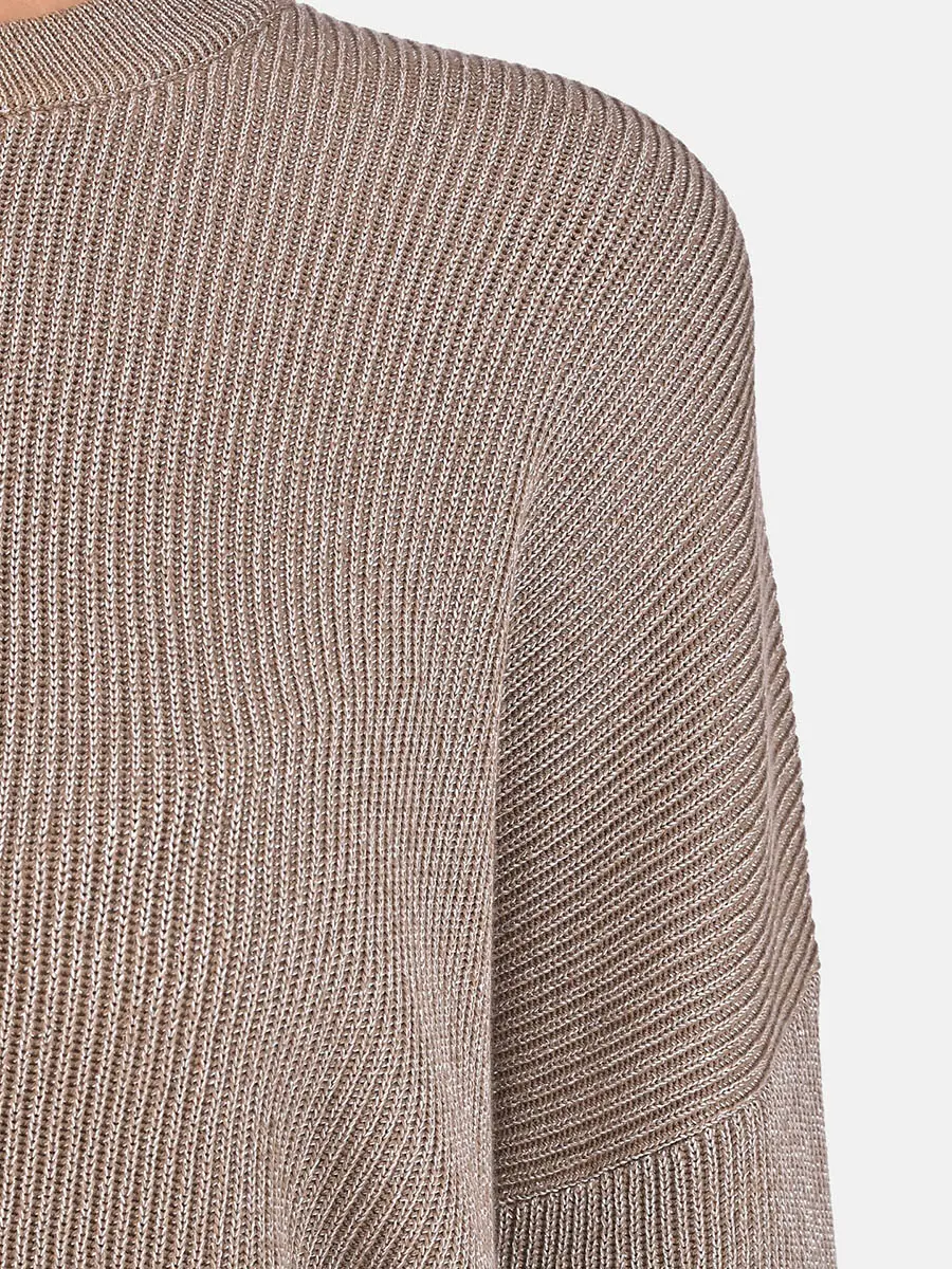 Джемпер из хлопка и вискозы