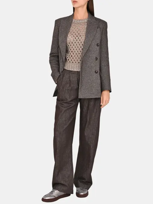 Джемпер с пайетками BRUNELLO CUCINELLI