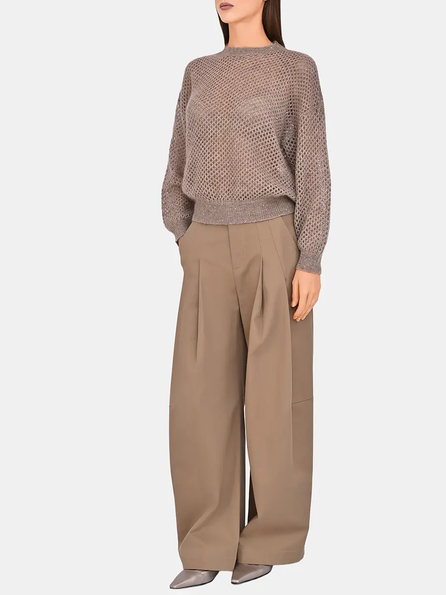 Джемпер с пайетками