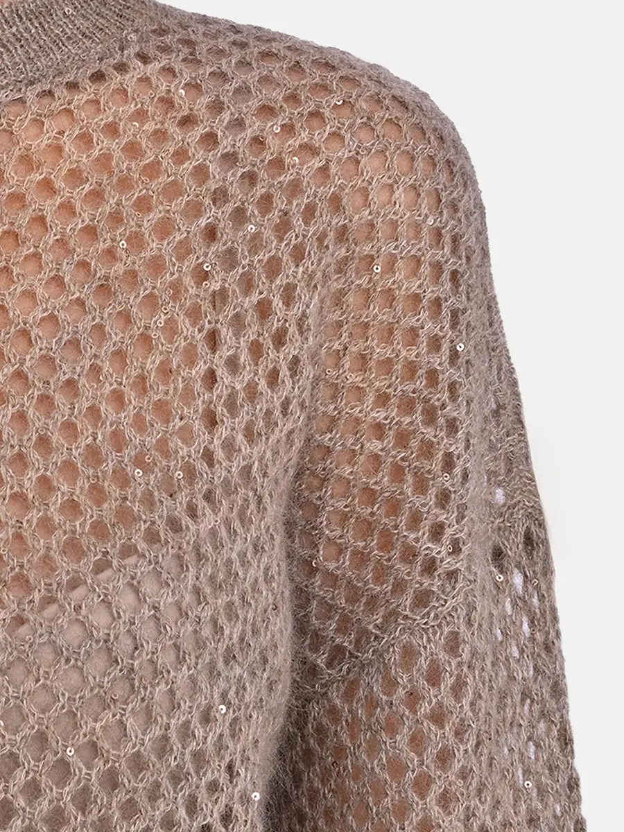 Джемпер с пайетками