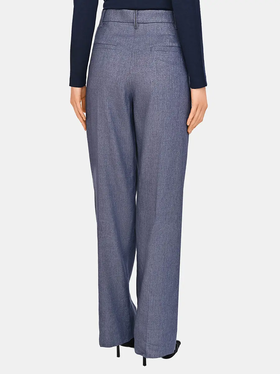 Брюки льняные