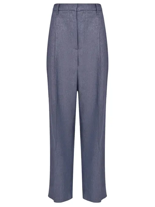 Брюки льняные BRUNELLO CUCINELLI