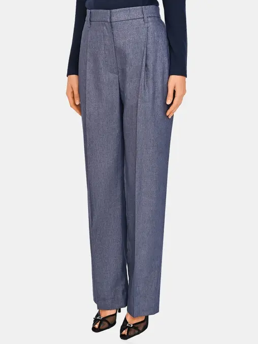 Брюки льняные BRUNELLO CUCINELLI