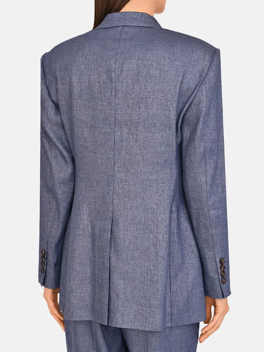 Пиджак льняной