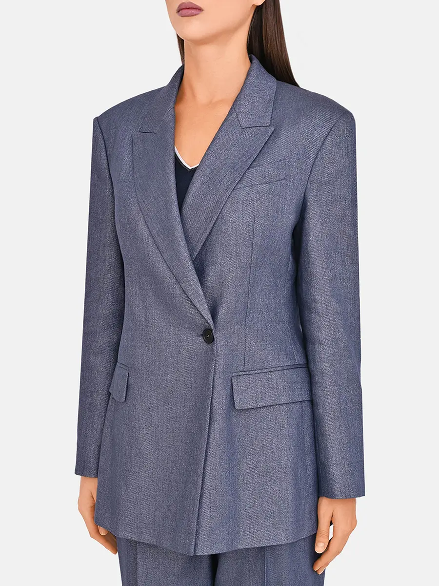 Пиджак льняной