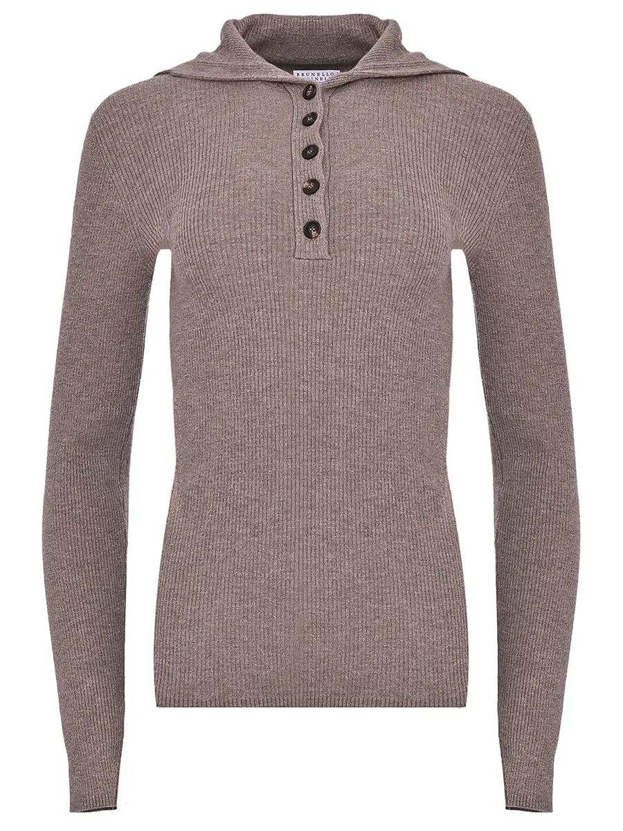 Поло из кашемира и вискозы