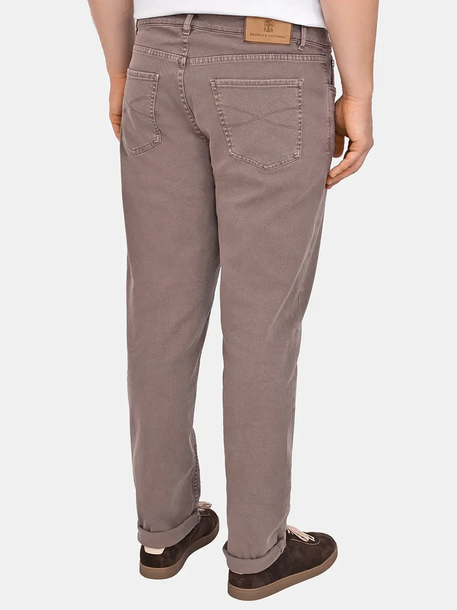 Джинсы хлопковые