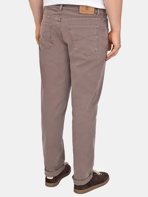 Джинсы хлопковые BRUNELLO CUCINELLI