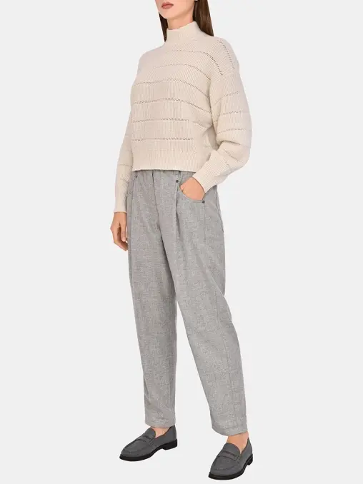 Джемпер из кашемира и шерсти BRUNELLO CUCINELLI