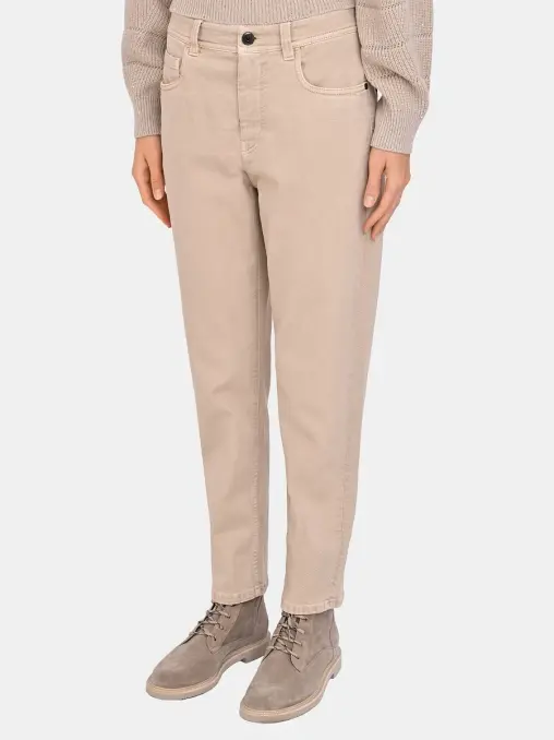 Джинсы хлопковые BRUNELLO CUCINELLI