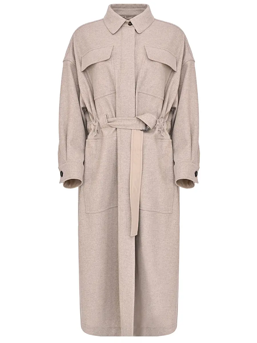 Пальто шерстяное