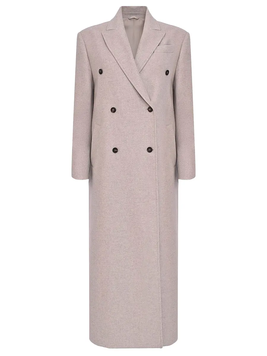 Пальто шерстяное