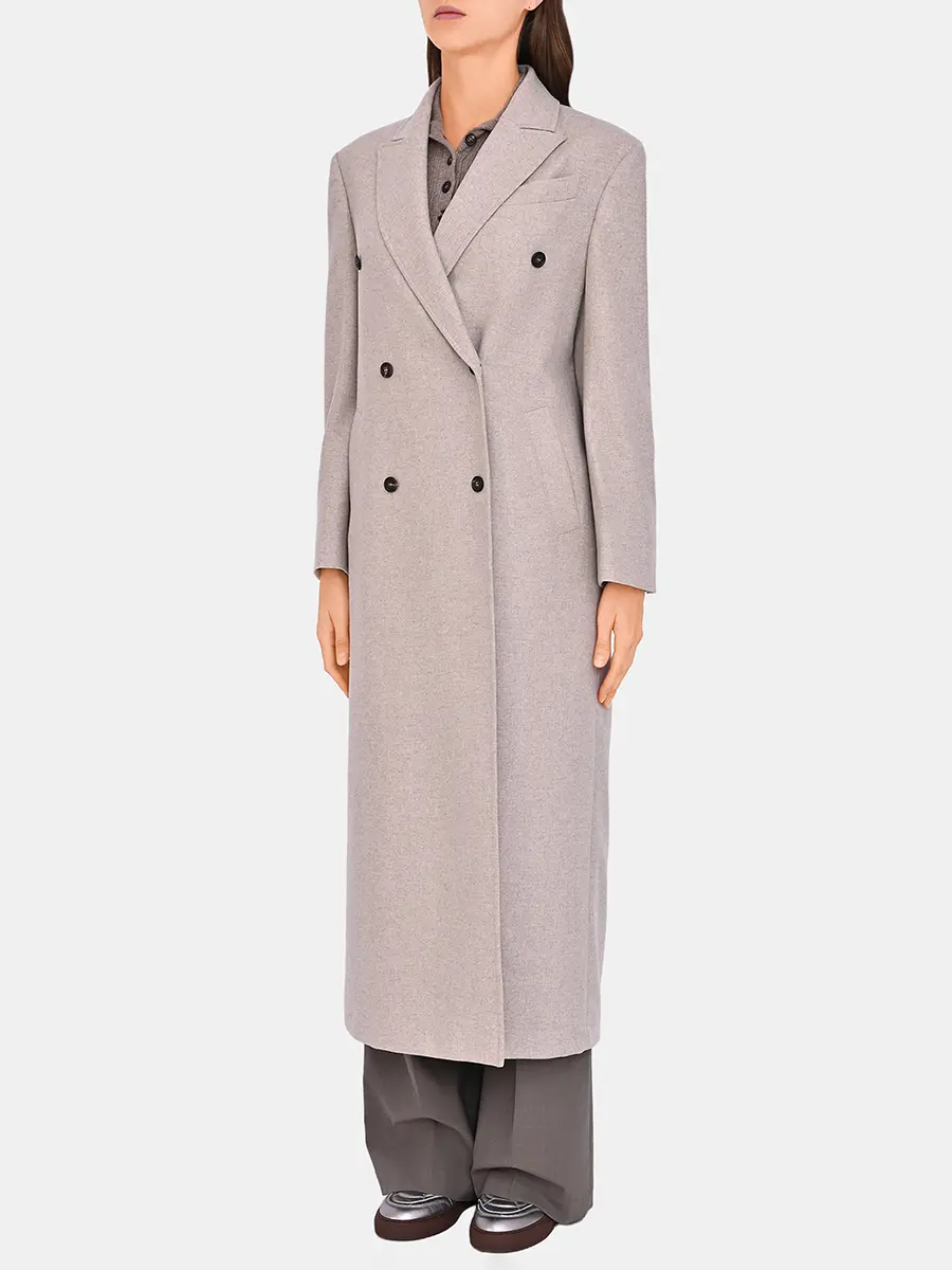 Пальто шерстяное