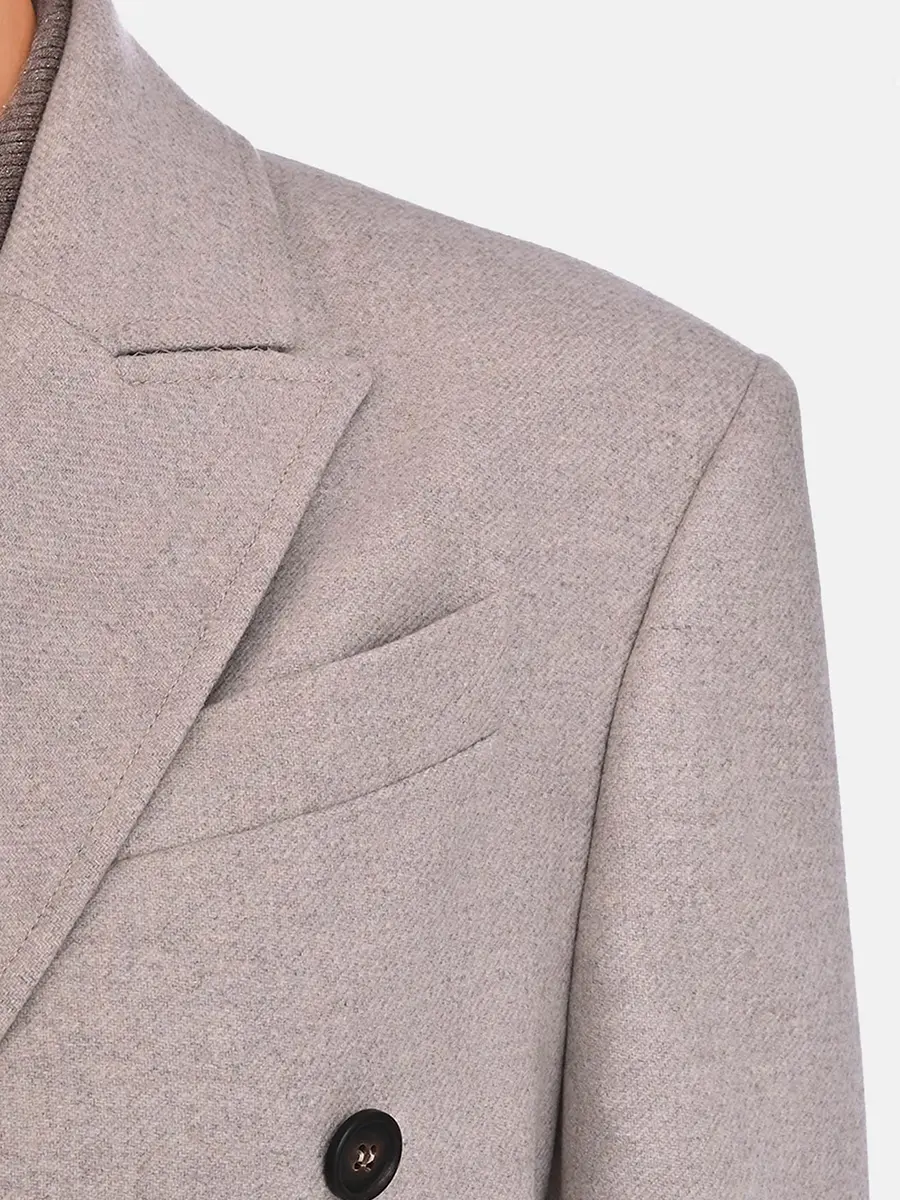 Пальто шерстяное