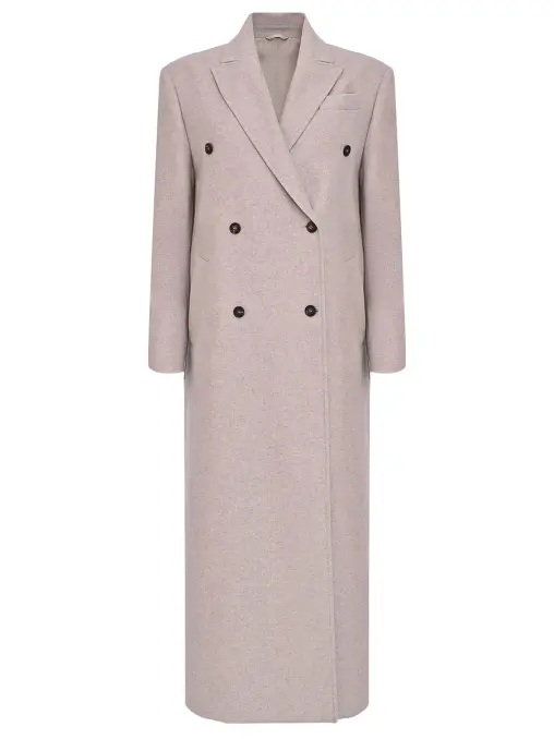 Пальто шерстяное BRUNELLO CUCINELLI