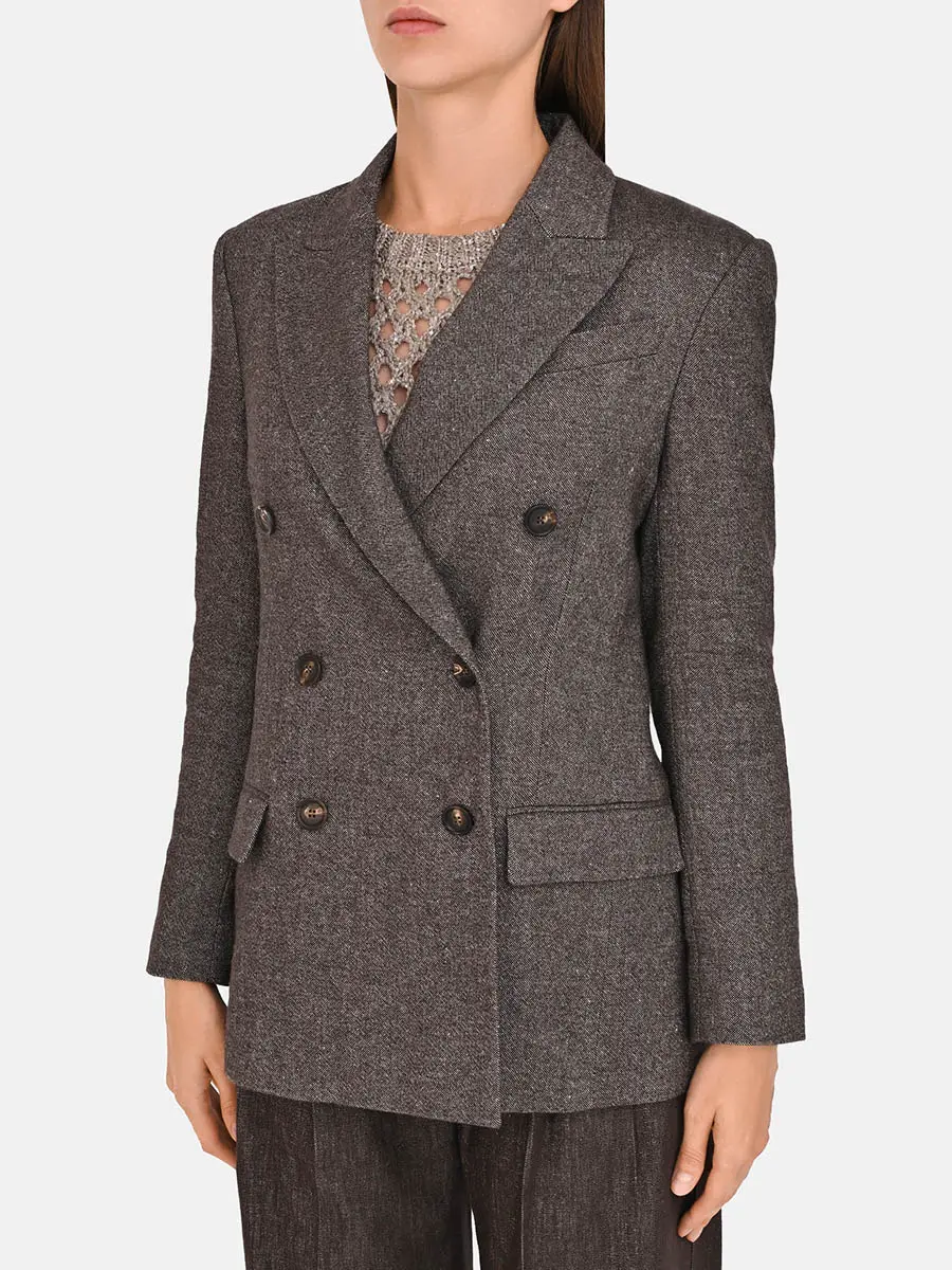 Пиджак двубортный