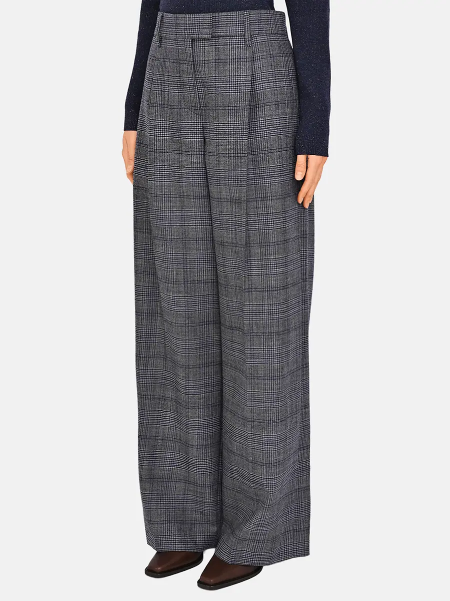 Брюки шерстяные