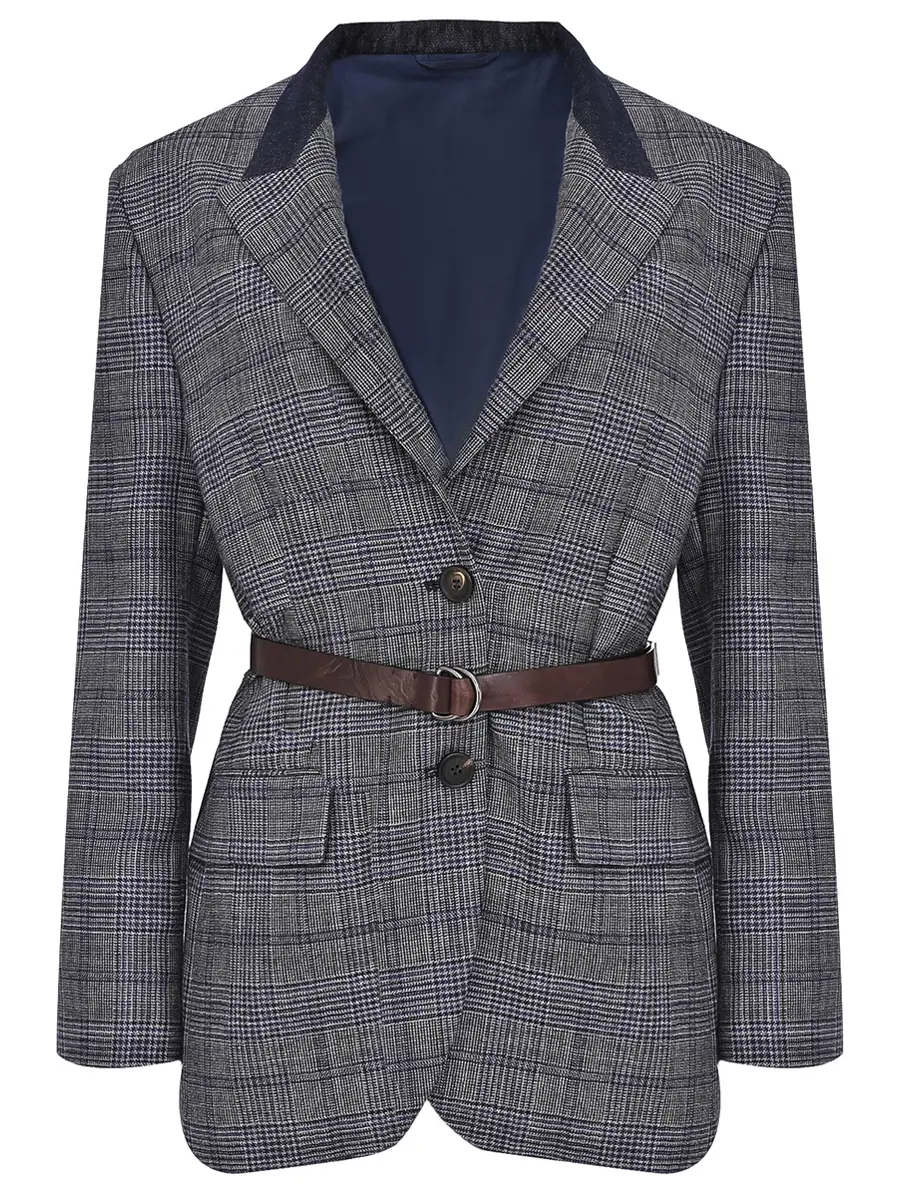 Пиджак шерстяной