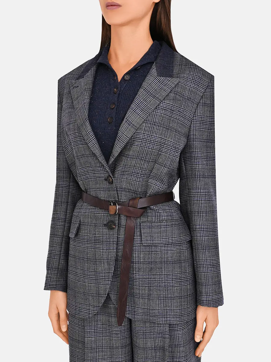 Пиджак шерстяной