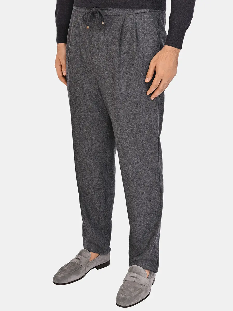 Брюки шерстяные