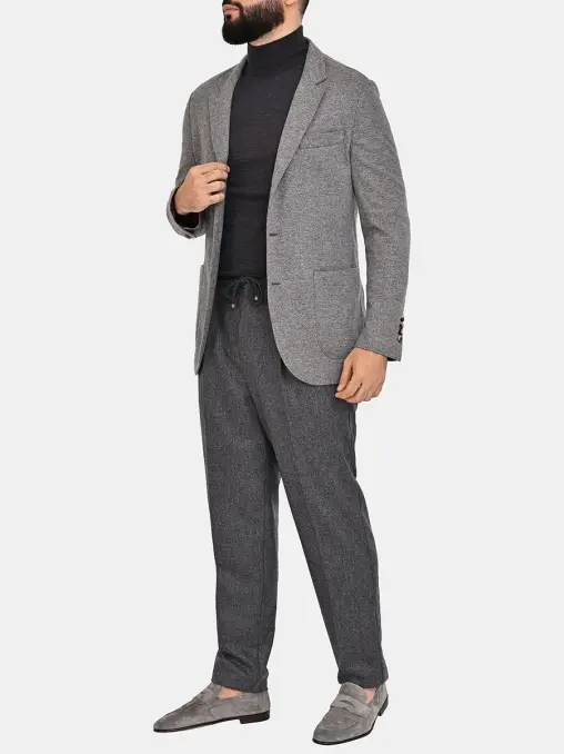 Брюки шерстяные BRUNELLO CUCINELLI