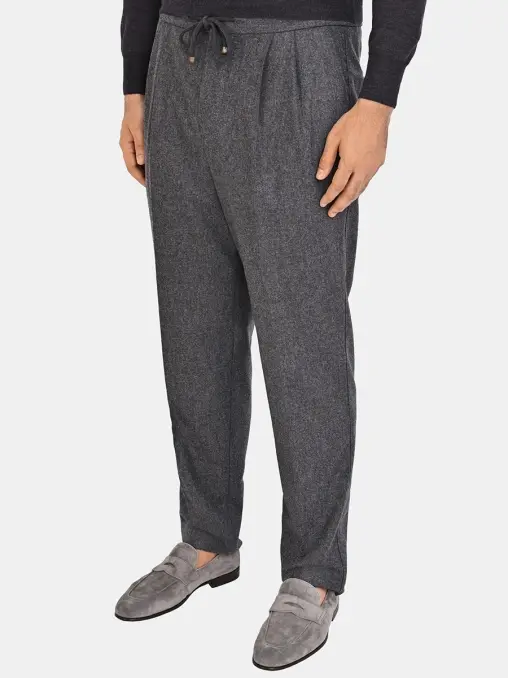Брюки шерстяные BRUNELLO CUCINELLI