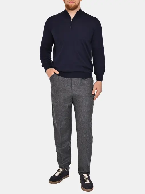 Брюки шерстяные BRUNELLO CUCINELLI